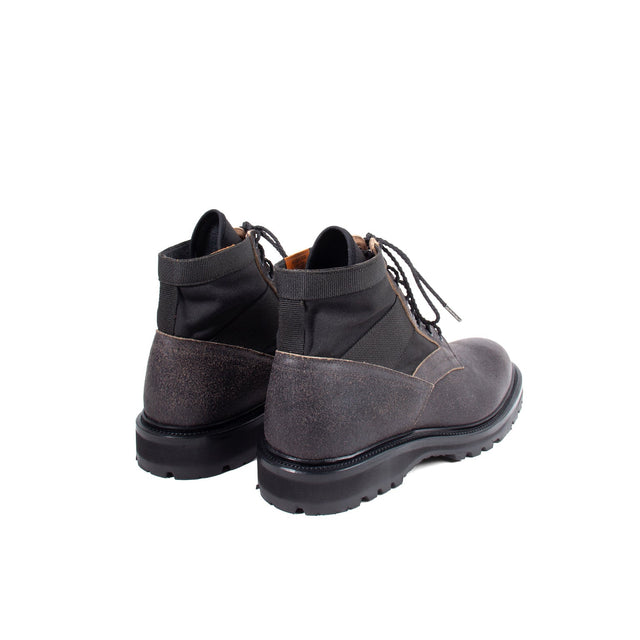 The Jungle Boot - Black Washed Waxed Flesh