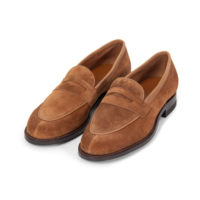 Bristol Loafer - Acorn Janus Suede