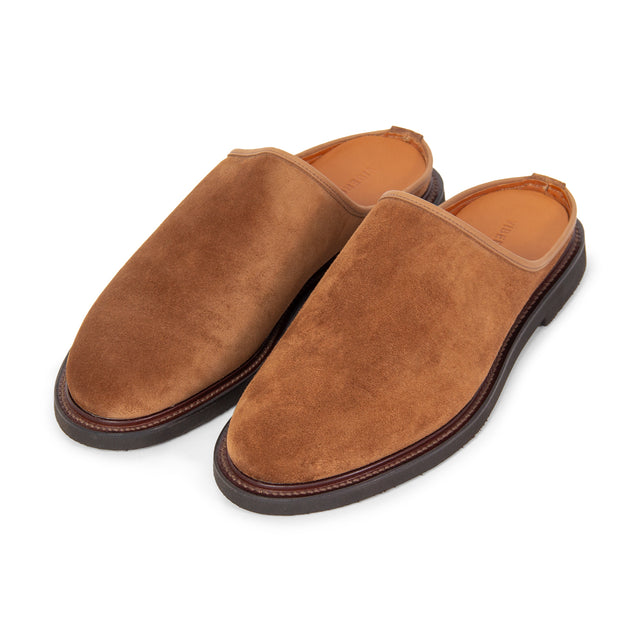 Mule - Acorn Janus Suede