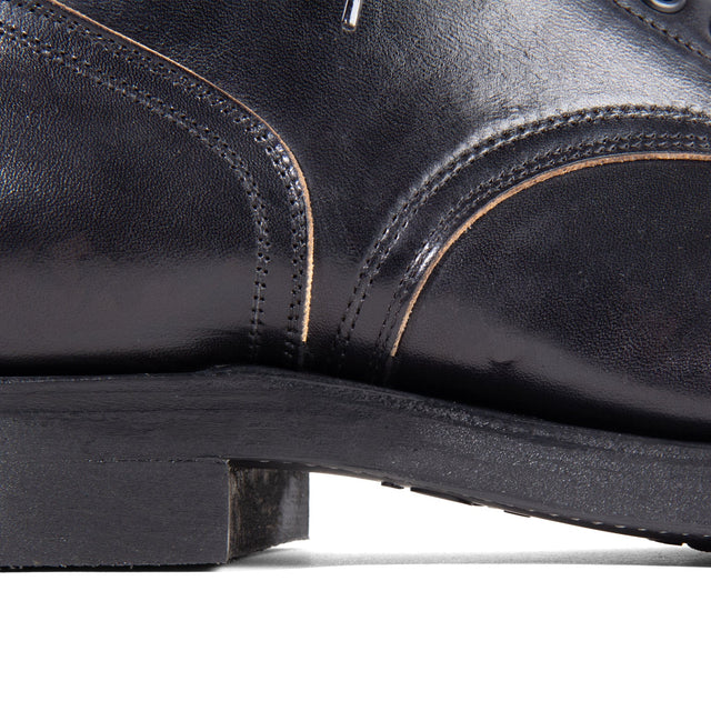 N1 Boot - Black Teacore Vacchetta Lucida