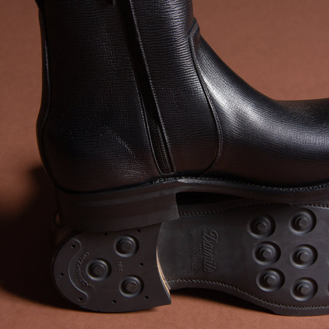 Side Zip - Black Alcazar