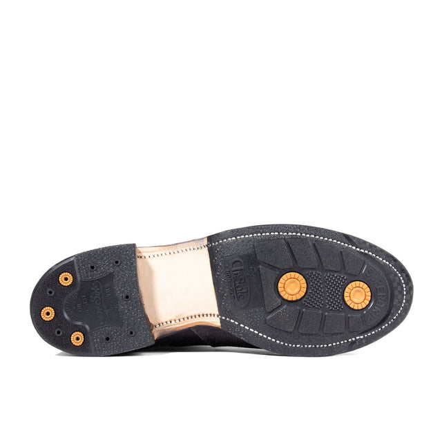 Side Zip - Black Washed Waxed Flesh