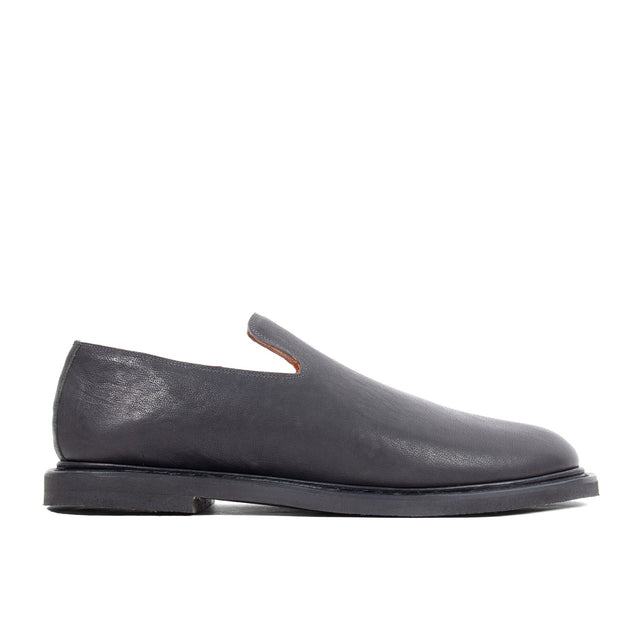 Slipper - Nero Washed Kangaroo