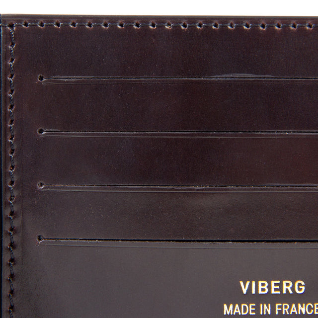Viberg Billfold - Dark Cognac Shell Cordovan