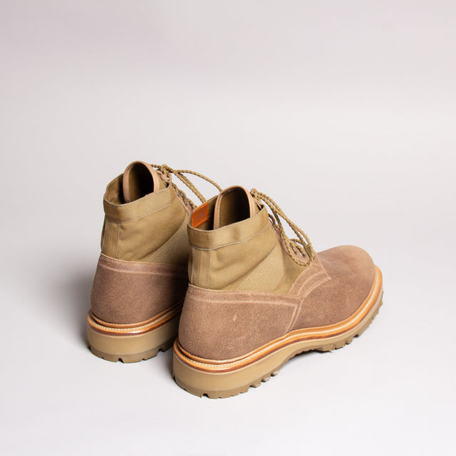 The Jungle Boot - Natural Washed Waxed Flesh