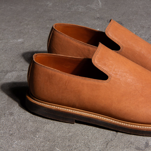 Slipper - Cuoio Washed Kangaroo