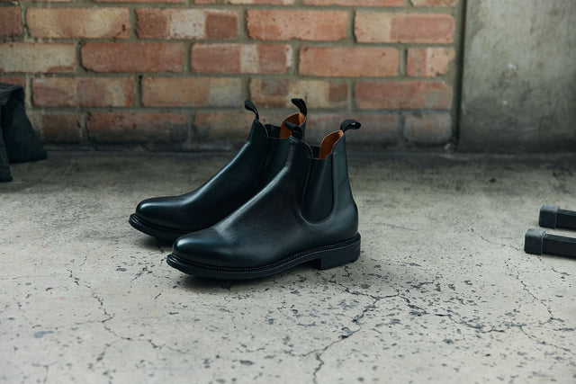 Chelsea Boot - Black Alpine Calf