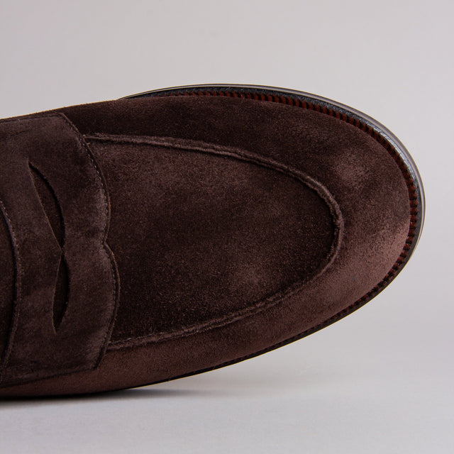 Bristol - Dark Chocolate Janus Suede - VIBERG
