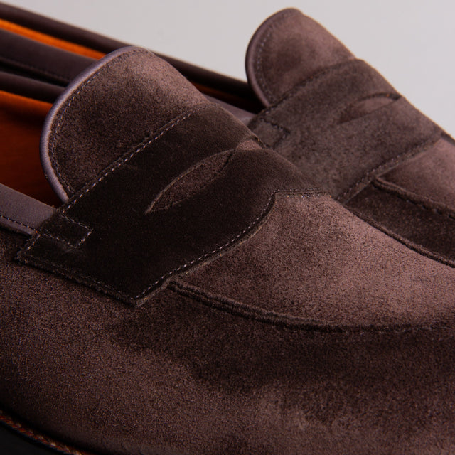 Bristol - Dark Chocolate Janus Suede - VIBERG