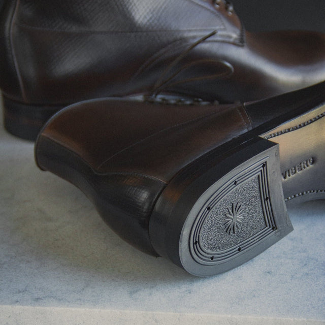 Navvy Boot™ - Mahogany Hatchgrain Shell Cordovan