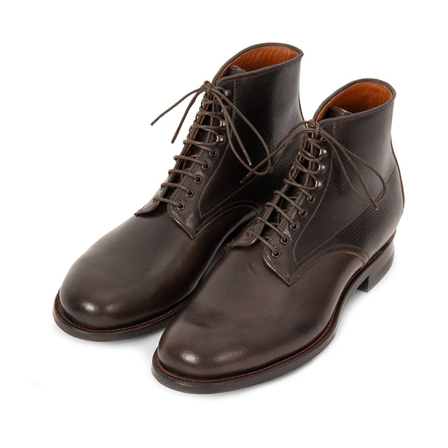 Navvy Boot™ - Mahogany Hatchgrain Shell Cordovan
