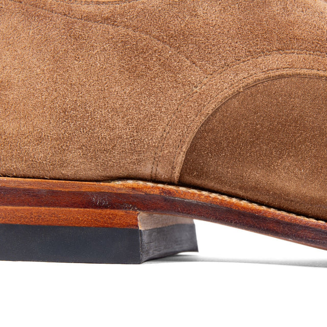Navvy Cut Shoe - Bison Janus Calf Suede - VIBERG