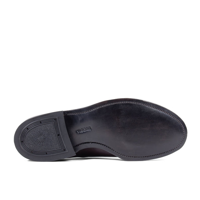 Navvy Cut Shoe - Ebony Kangaroo - VIBERG