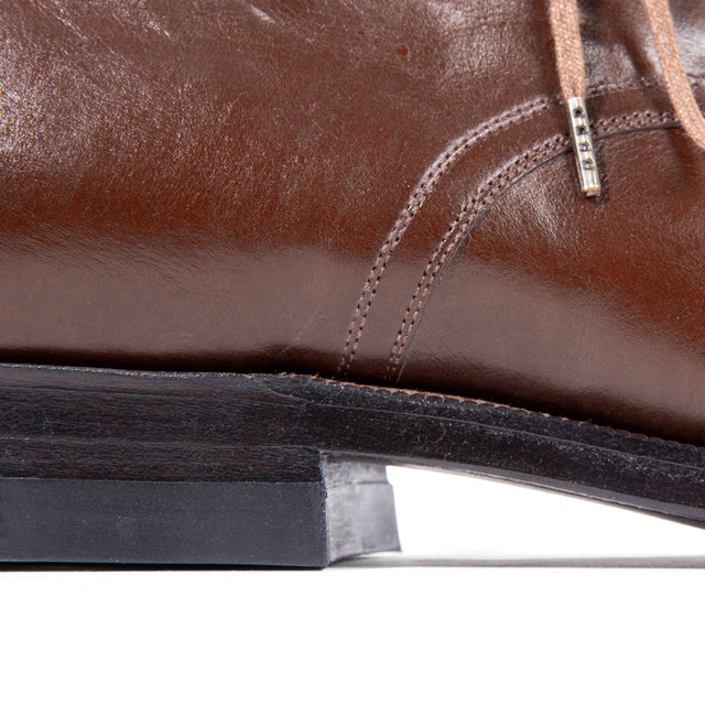 Navvy Cut Shoe - Sandalwood Kangaroo - VIBERG