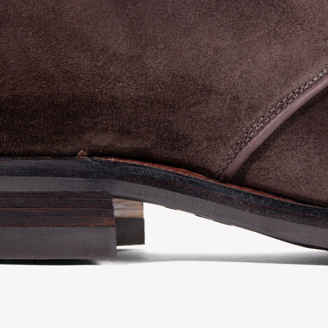 Uplands - Dark Chocolate Janus Suede - VIBERG