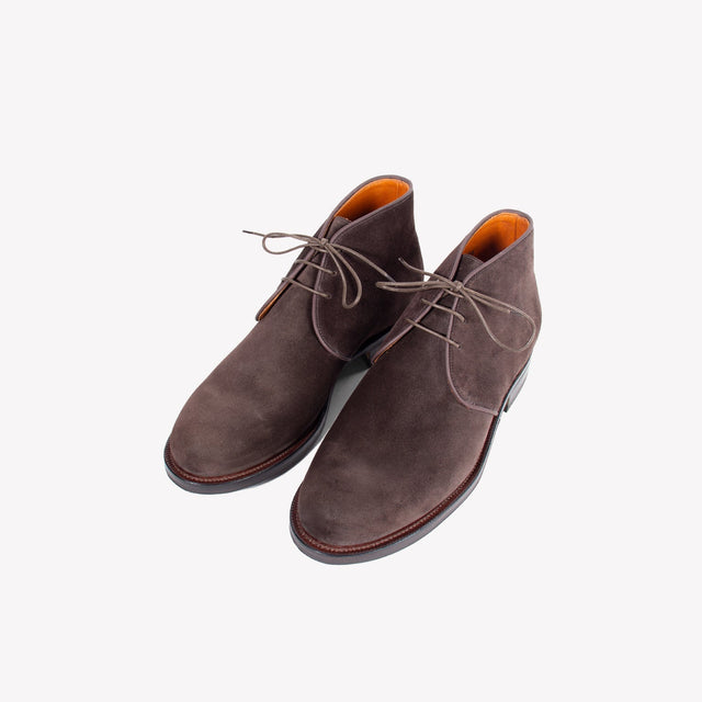 Uplands - Dark Chocolate Janus Suede - VIBERG