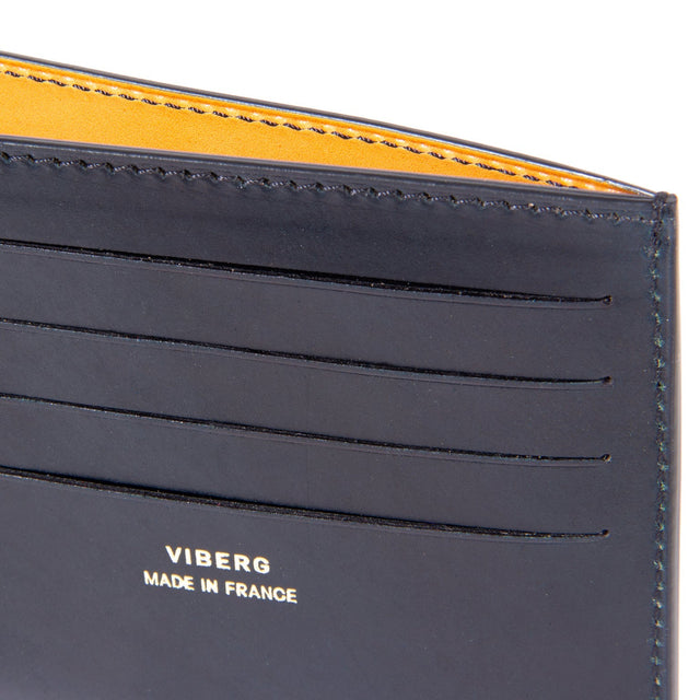Viberg Billfold - Black Shell Cordovan - VIBERG