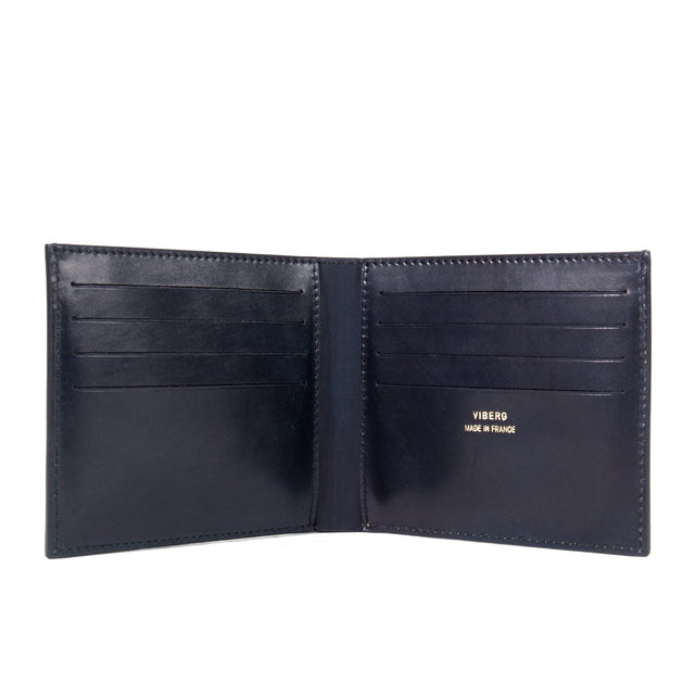 Viberg Billfold - Black Shell Cordovan - VIBERG