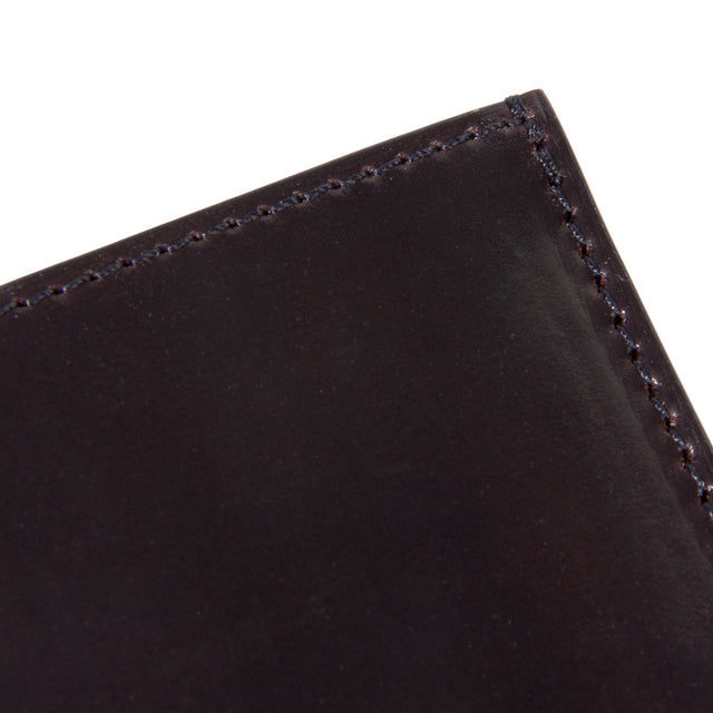 Viberg Billfold - Dark Cognac Shell Cordovan - VIBERG