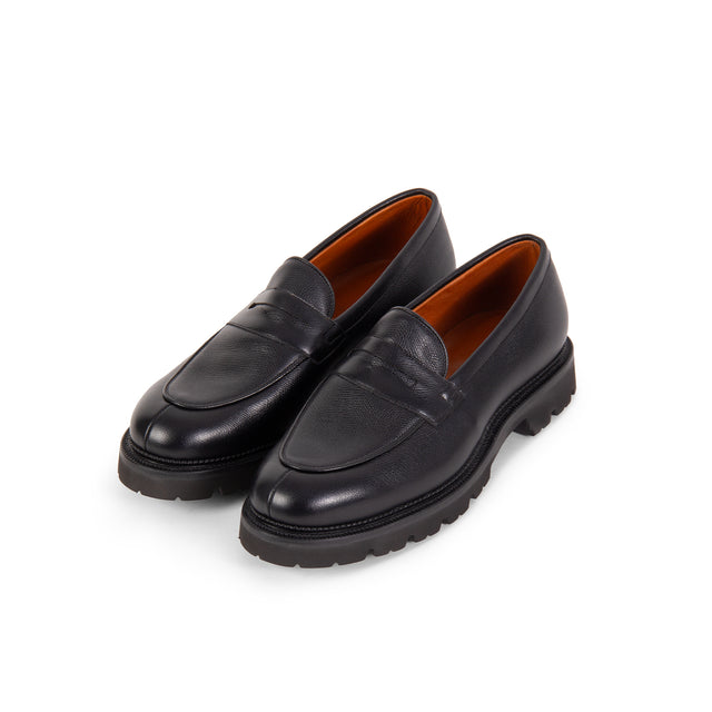 Bristol Loafer - Black Alpine Calf