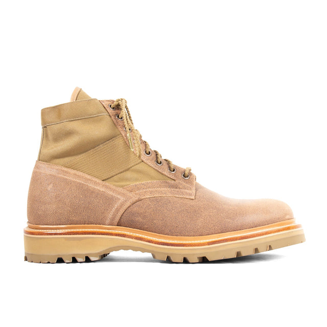 The Jungle Boot - Natural Washed Waxed Flesh
