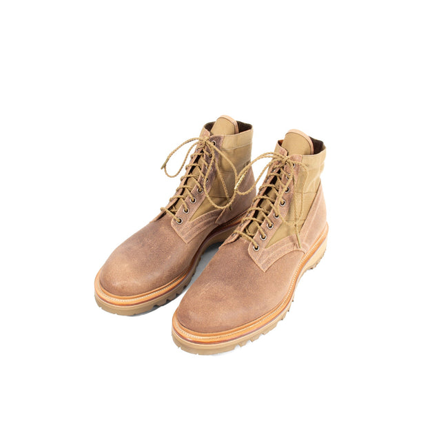 The Jungle Boot - Natural Washed Waxed Flesh
