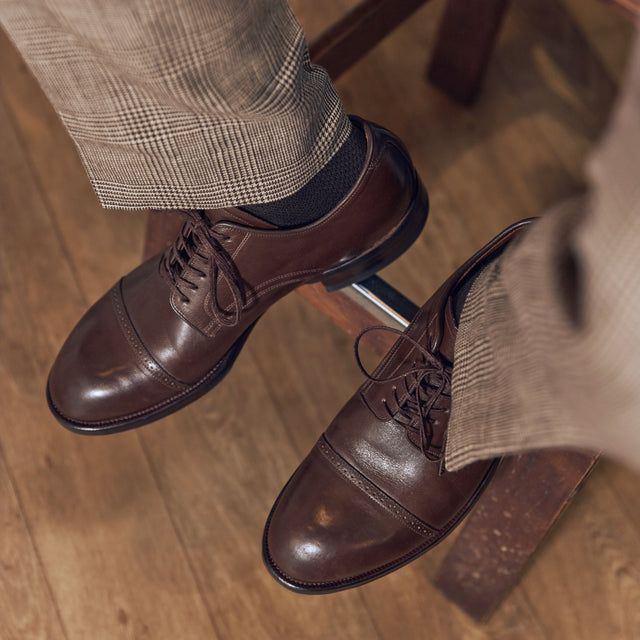 Navvy Cut Shoe BCT - Ebony Kangaroo