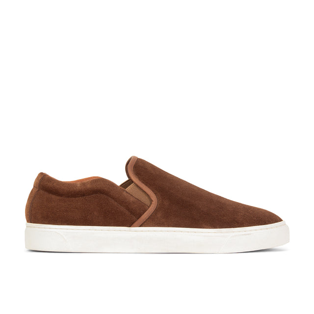 Slip On Sneaker - Acorn Janus Suede