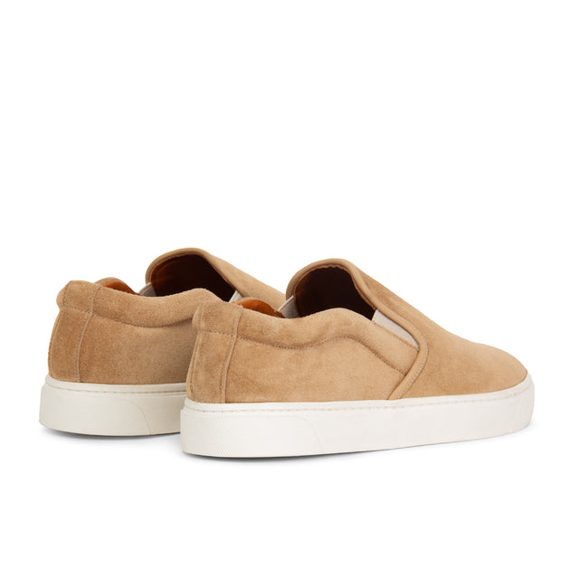 Slip On Sneaker - Peanut Papillon Suede