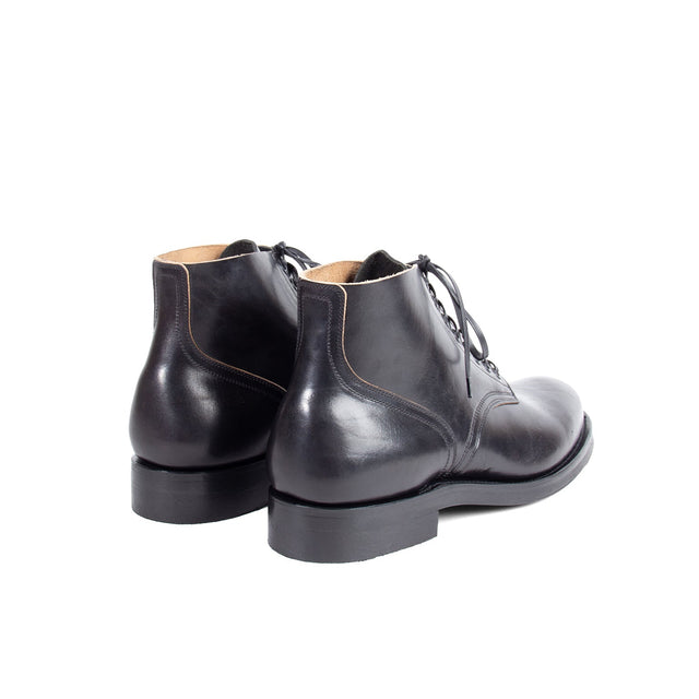 N1 Boot - Black Teacore Vacchetta Lucida