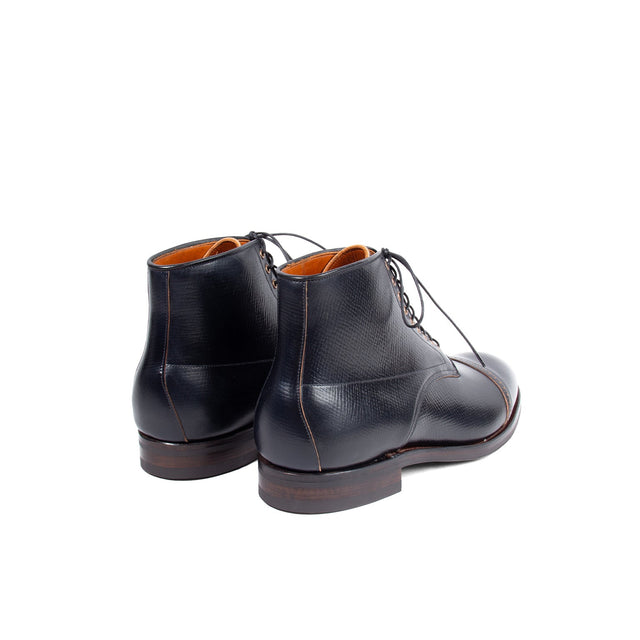 Navvy Boot™ BCT - Black Hatchgrain Shell Cordovan