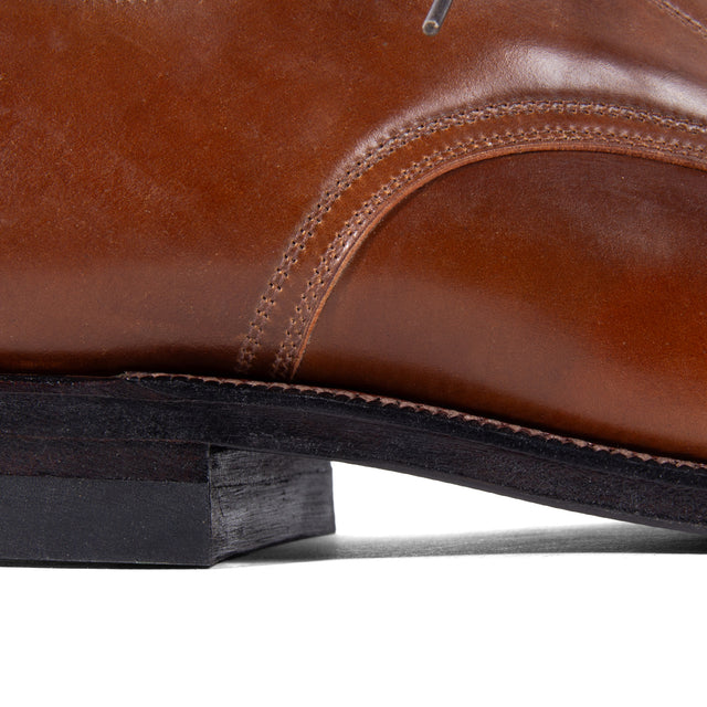 Navvy Cut Shoe - Mahogany Shell Cordovan