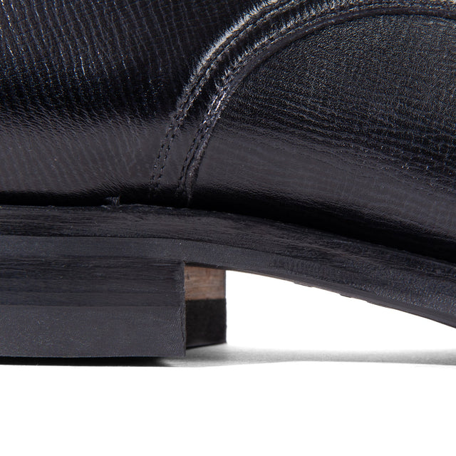 Navvy Cut Shoe - Black Alcazar