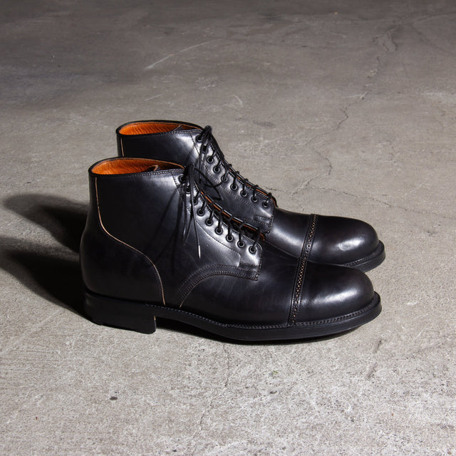 Service Boot® BCT - Black Teacore Vacchetta Lucida