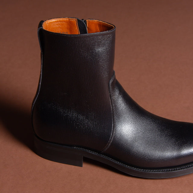 Side Zip - Black Alcazar