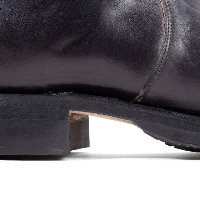 Side Zip - Black Teacore Vacchetta Lucida