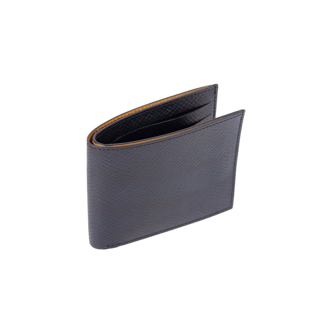Viberg Billfold - Black Hatchgrain Shell Cordovan