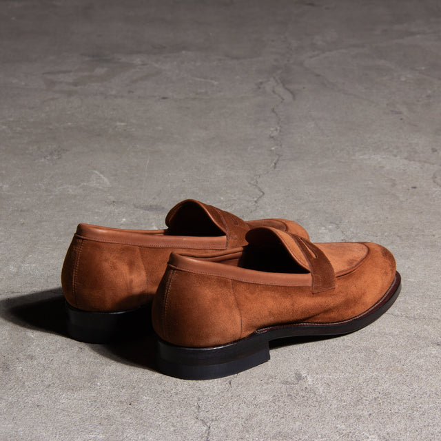 Bristol - Polo Brown Janus Calf Suede - VIBERG