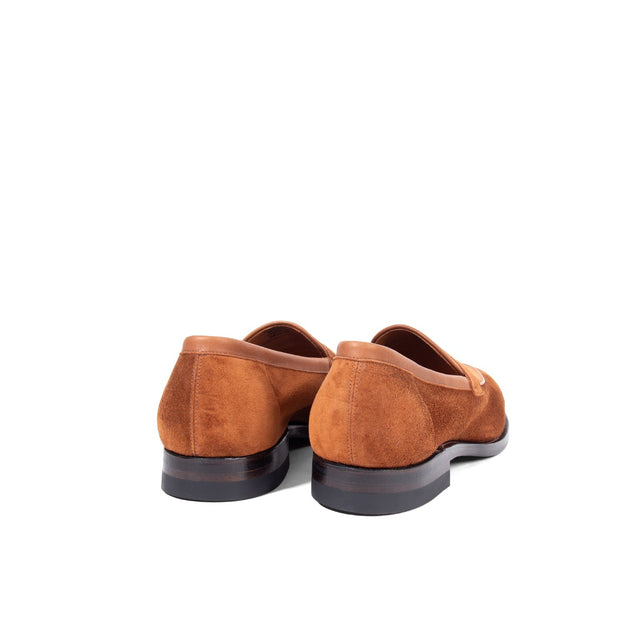 Bristol - Polo Brown Janus Calf Suede - VIBERG