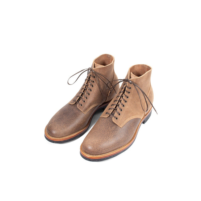 N1 Boot - Natural Washed Waxed Flesh - VIBERG