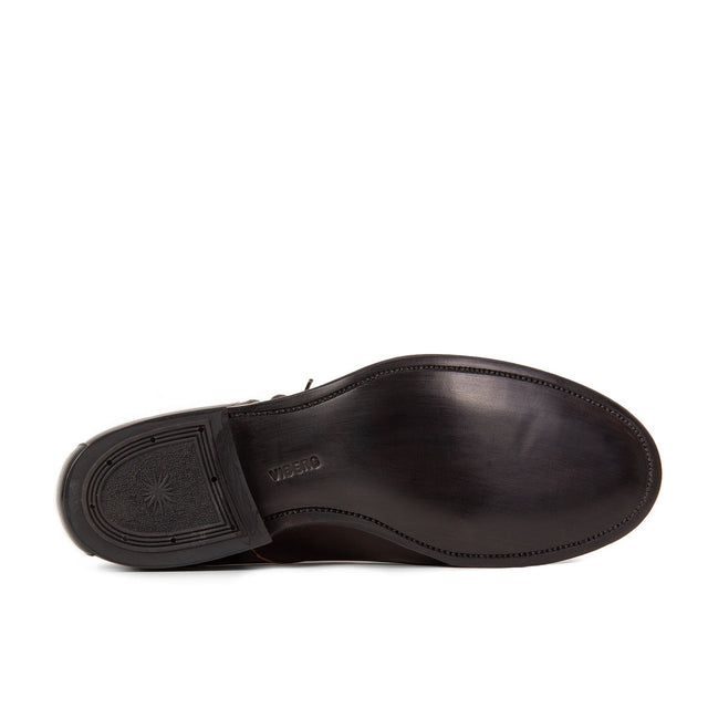 Navvy Boot™ - Mahogany Hatchgrain Shell Cordovan