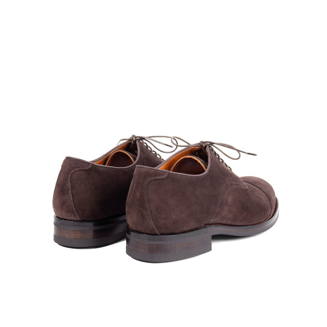Navvy Cut Shoe BCT - Dark Chocolate Janus Suede - VIBERG