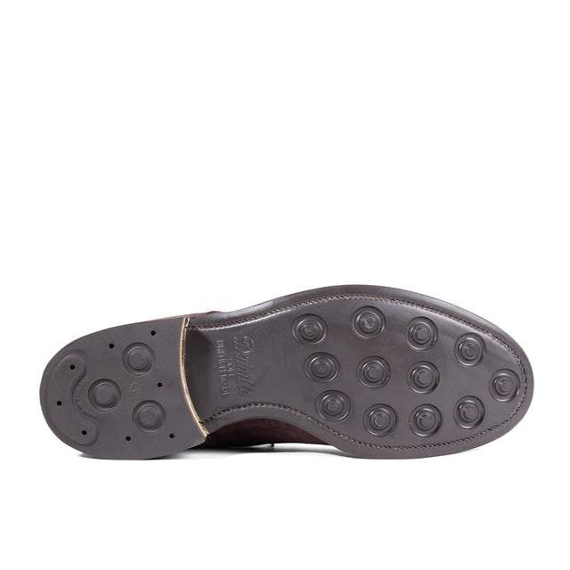 Navvy Cut Shoe BCT - Dark Chocolate Janus Suede - VIBERG