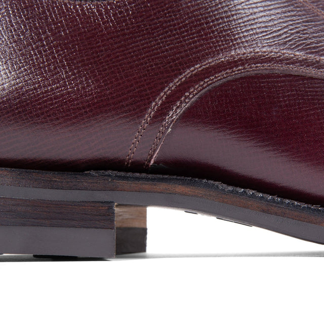 Navvy Cut Shoe - Brandy Alcazar Calf - VIBERG