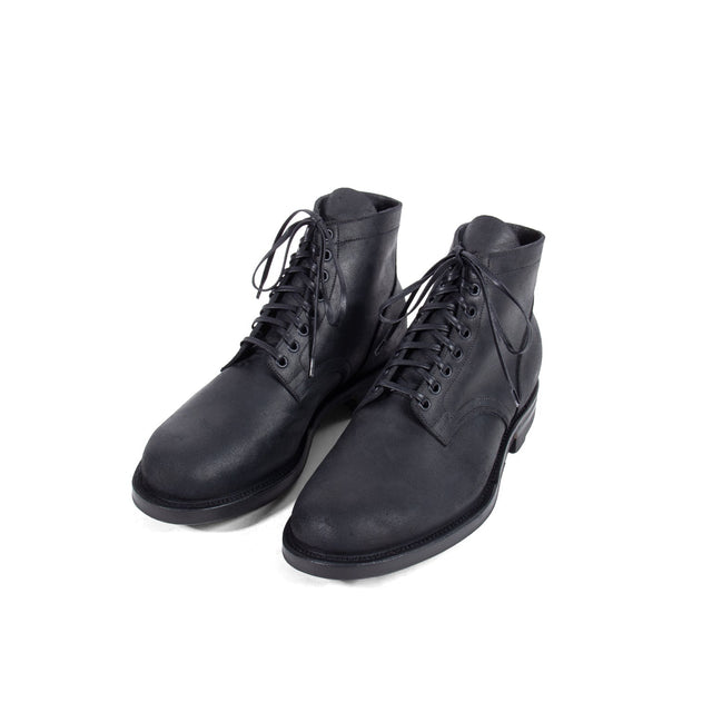 Service Boot 1035 - Black Waxy Commander - VIBERG