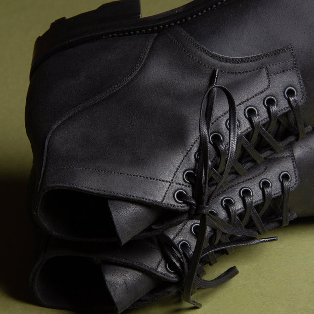 Service Boot 2040 - Black Waxy Commander - VIBERG