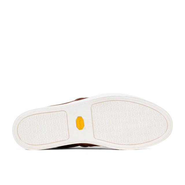 Slip On - Polo Brown Janus Calf Suede - VIBERG