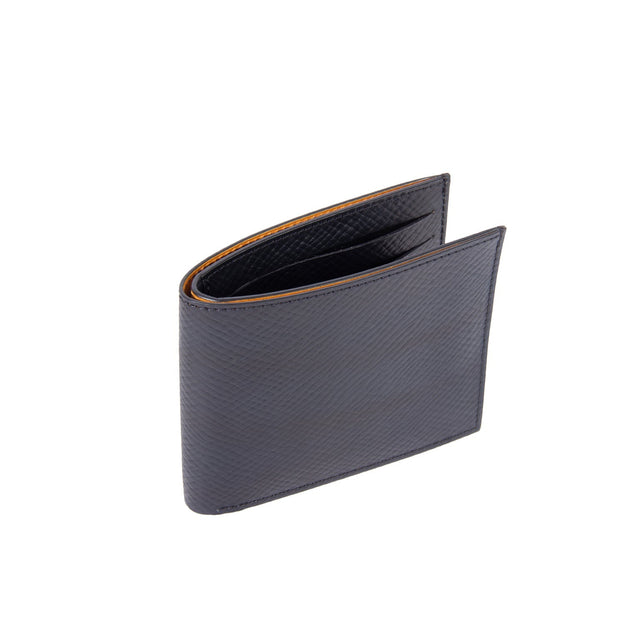 Viberg Billfold - Black Hatchgrain Shell Cordovan - VIBERG