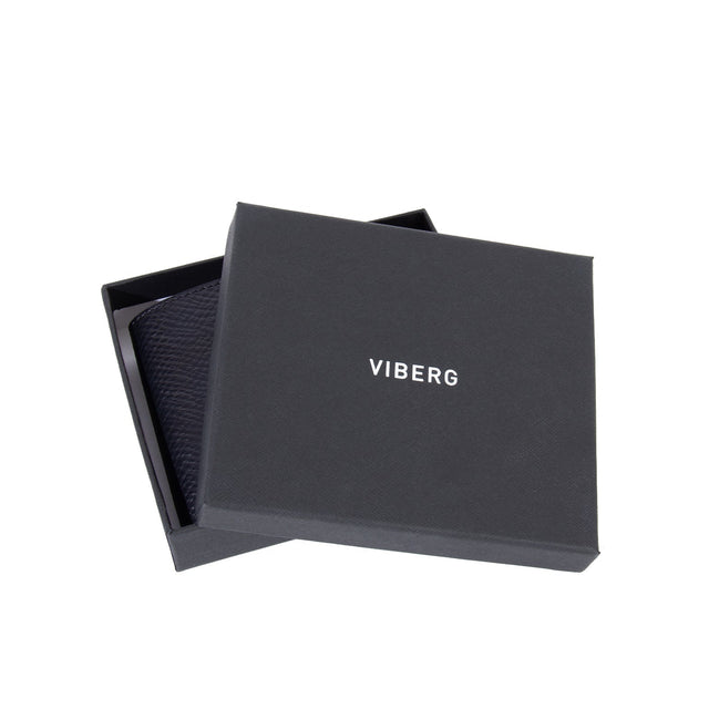Viberg Billfold - Black Hatchgrain Shell Cordovan - VIBERG