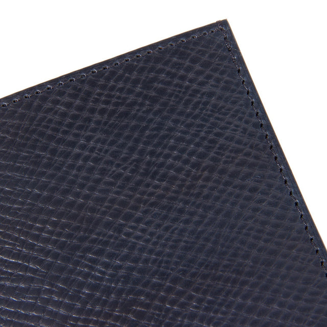 Viberg Billfold - Black Hatchgrain Shell Cordovan - VIBERG